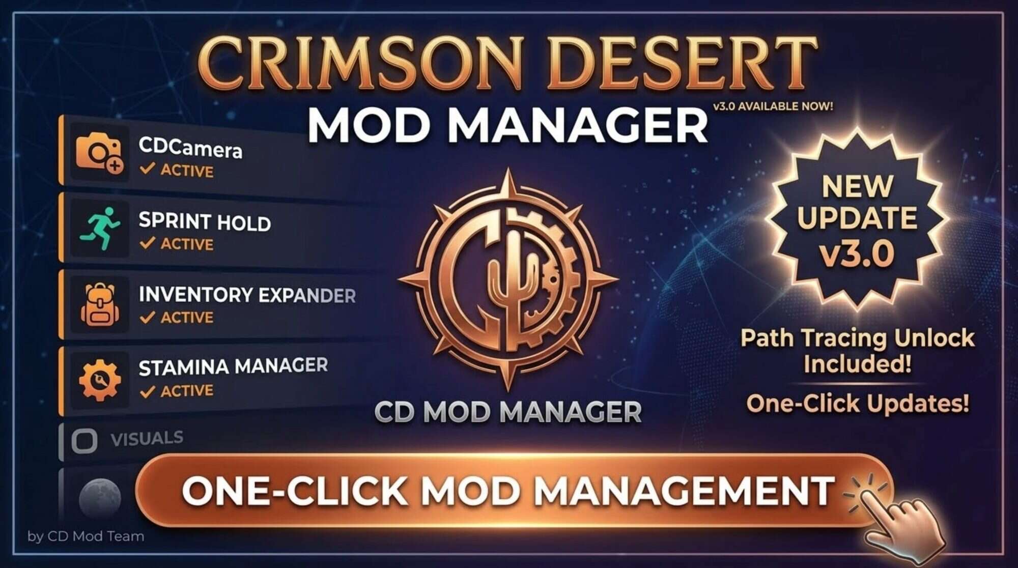CD Mod Manager v1.1 | Crimson Desert Mod