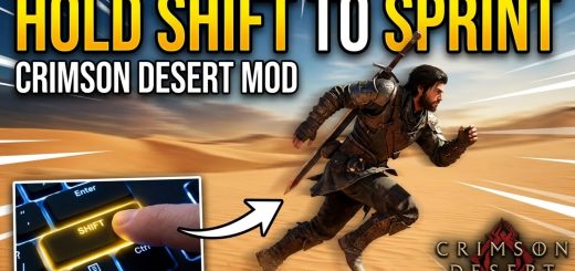 CDSprintHold – Hold SHIFT to Sprint v1.0