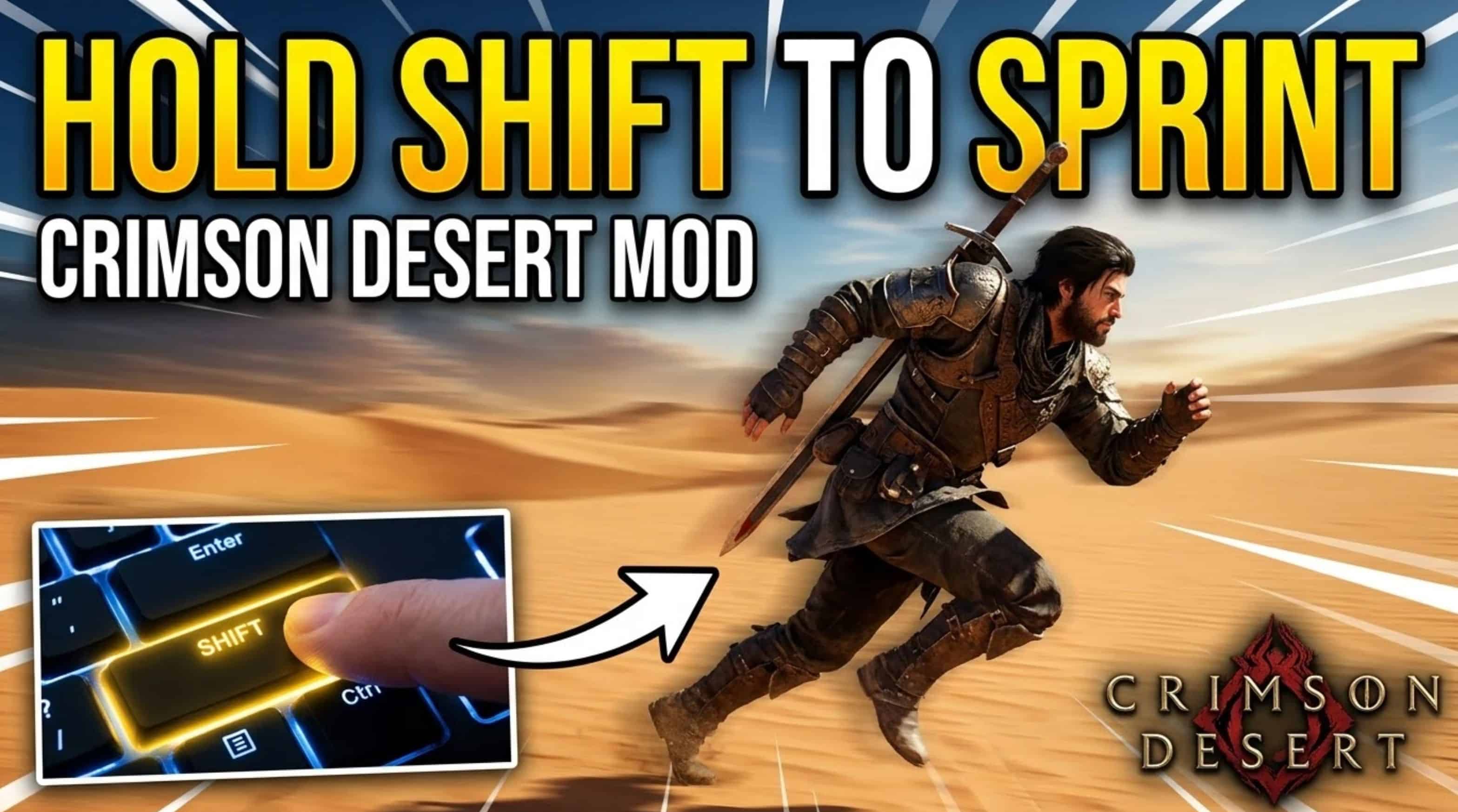 CDSprintHold – Hold SHIFT to Sprint v1.0