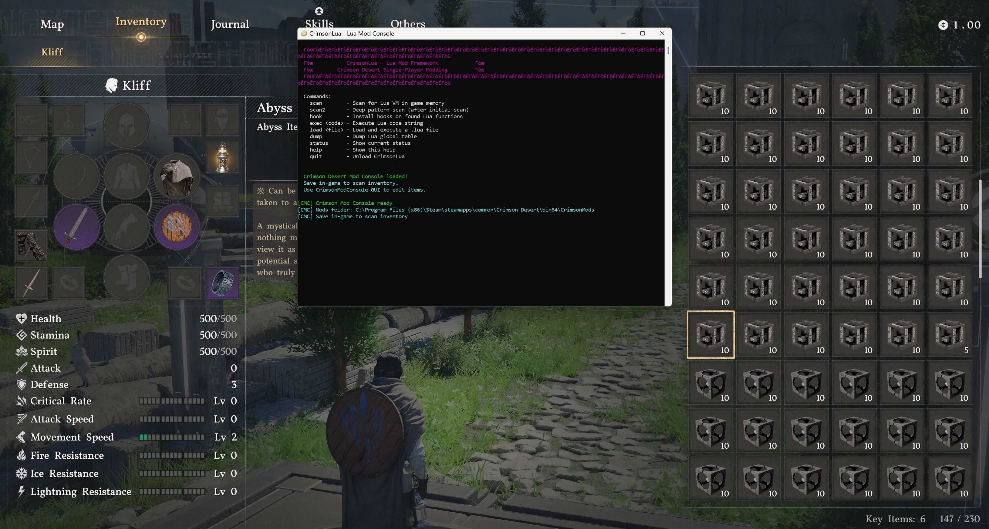 Console Mod Save editor and item editor v1.2