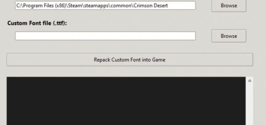 Crimson Desert Auto Font Modder v1.0