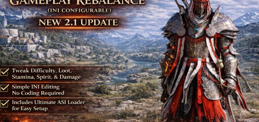 Crimson Desert Gameplay Rebalance (INI Configurable) v2.2