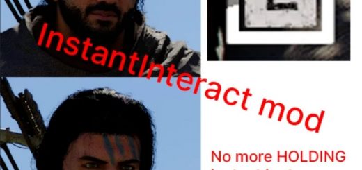 InstantInteract MOD for Crimson Desert – No more Holding v1.0