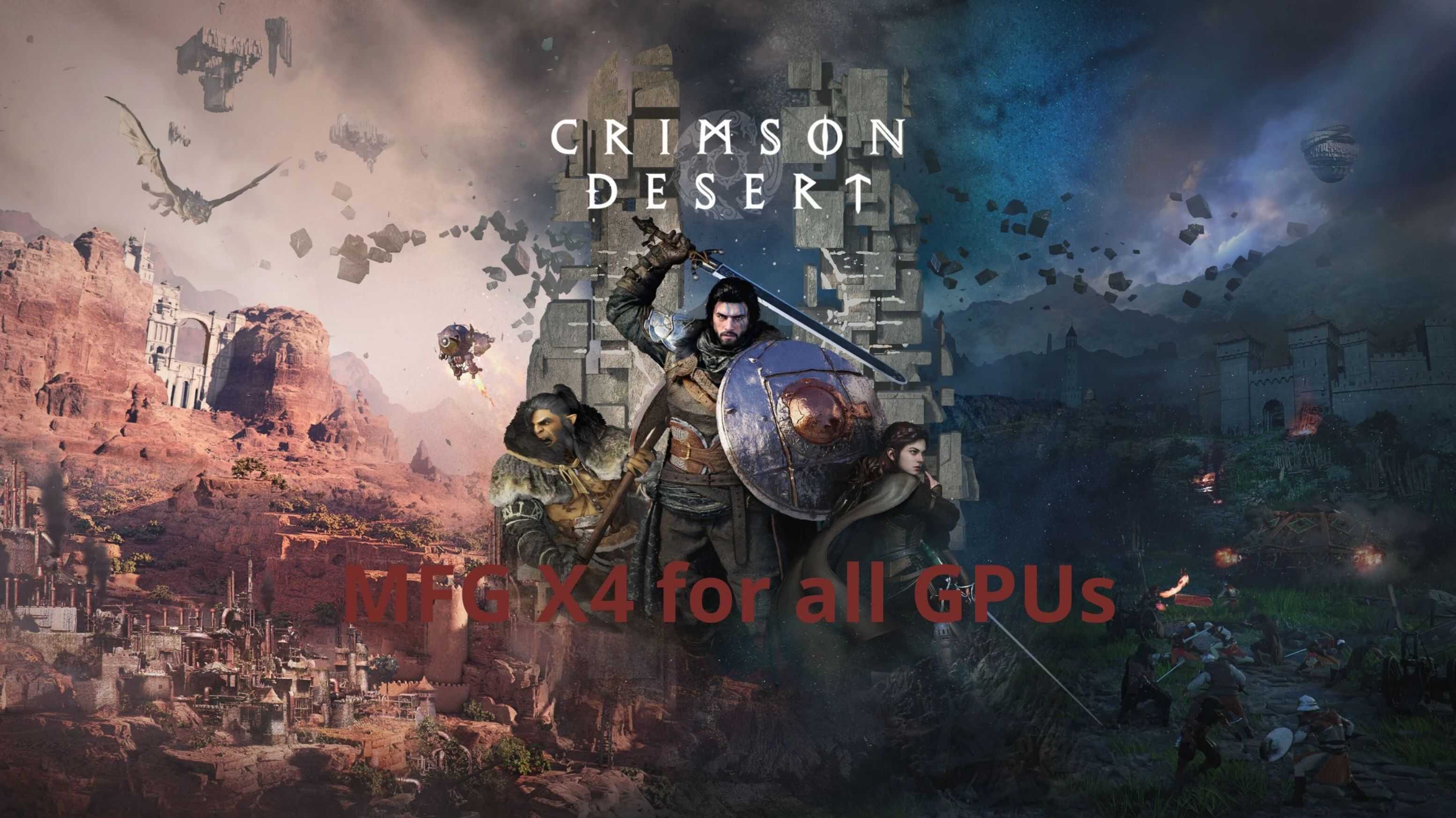 MFG X4 unlock for Crimson Desert for AMD – NVIDIA and Intel v0.1