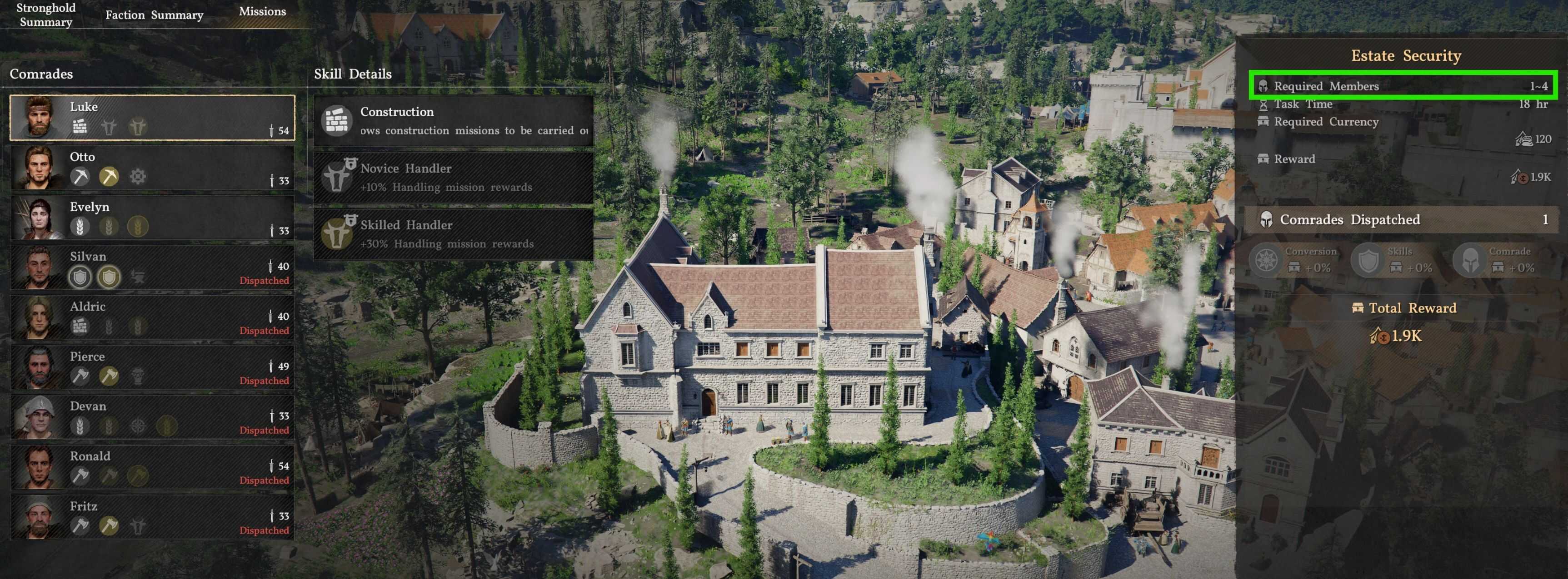 Minimum 1 member for Missions v1.0