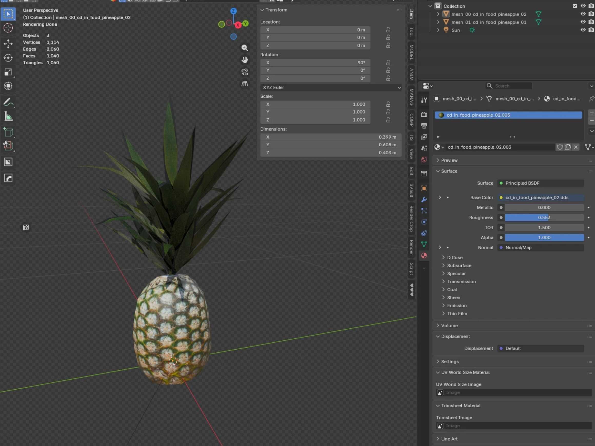 PAM to FBX-OBJ python script v1.0