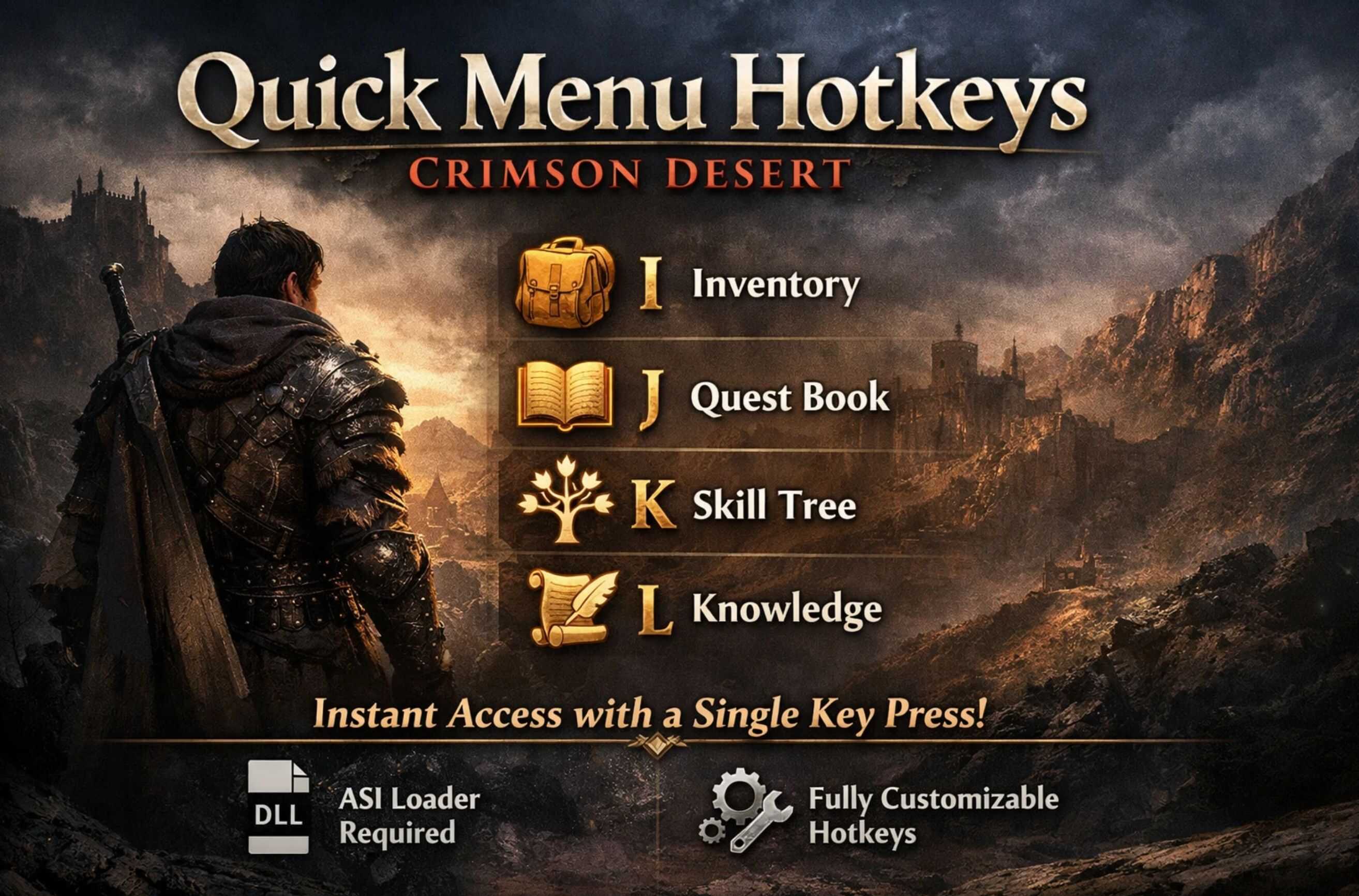 Quick Menu Hotkeys v1.1