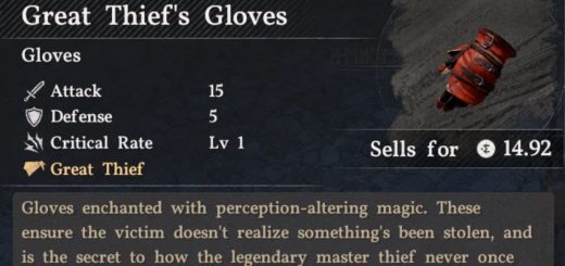 True Thief Gloves – No Cooldown v1.0