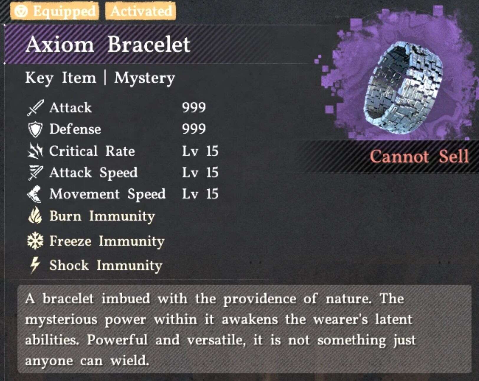 Axiom Bracelet of the Eight v2.0