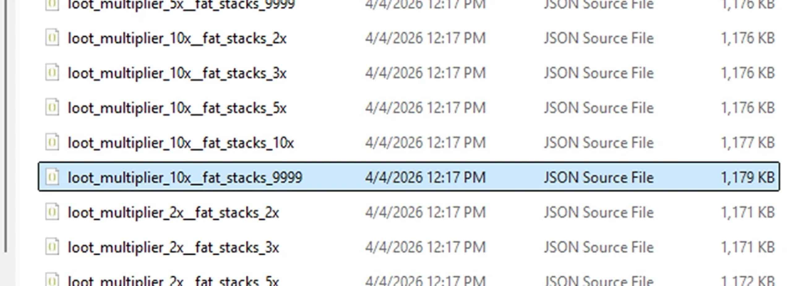 Crimson Desert Loot Multiplier and Fat Stacks Merged JSON v4.0