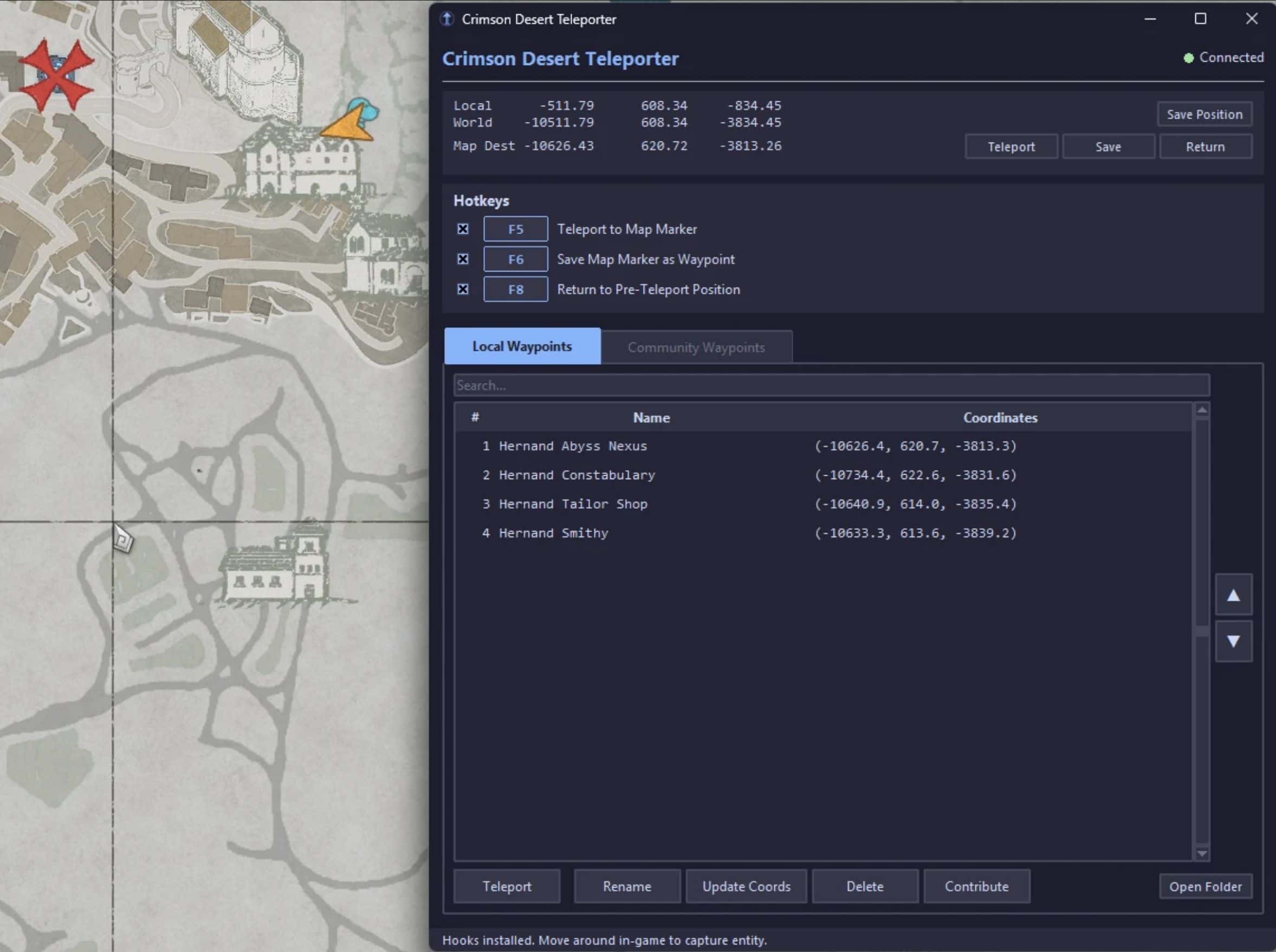 Crimson Desert Teleporter Tool v1.2.0