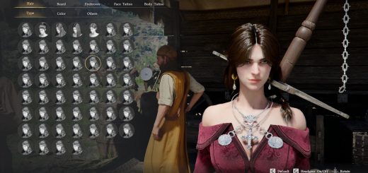 Damian red dress v1.0