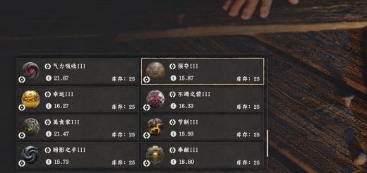 LV3 Gear in Vendor Store (Pailune) v1.0