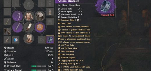 Buffed Axiom Bracelet v1.06.01