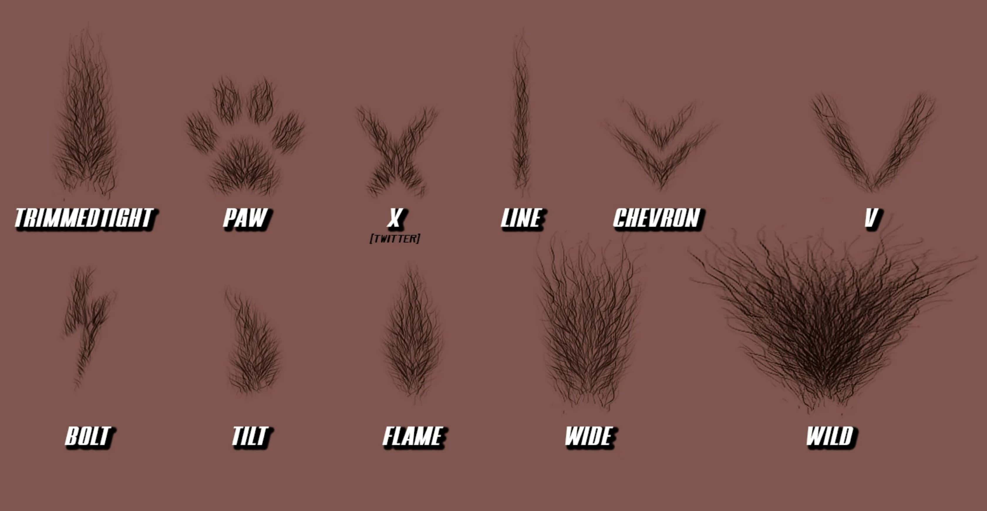 Freckle skin Texture with public hair options v1.0