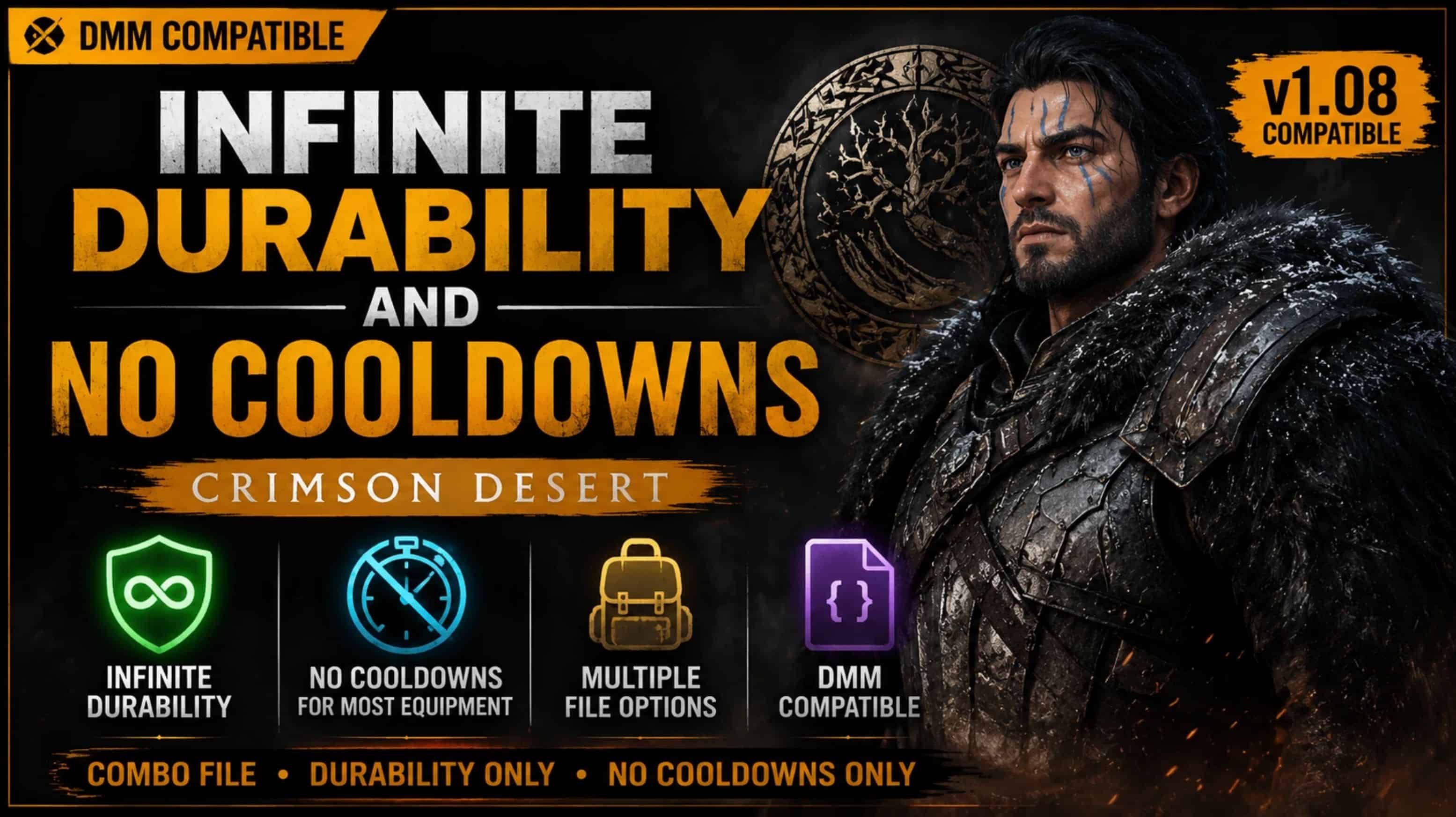 Infinite Durability – No Cooldowns for Most Equipment v1.08