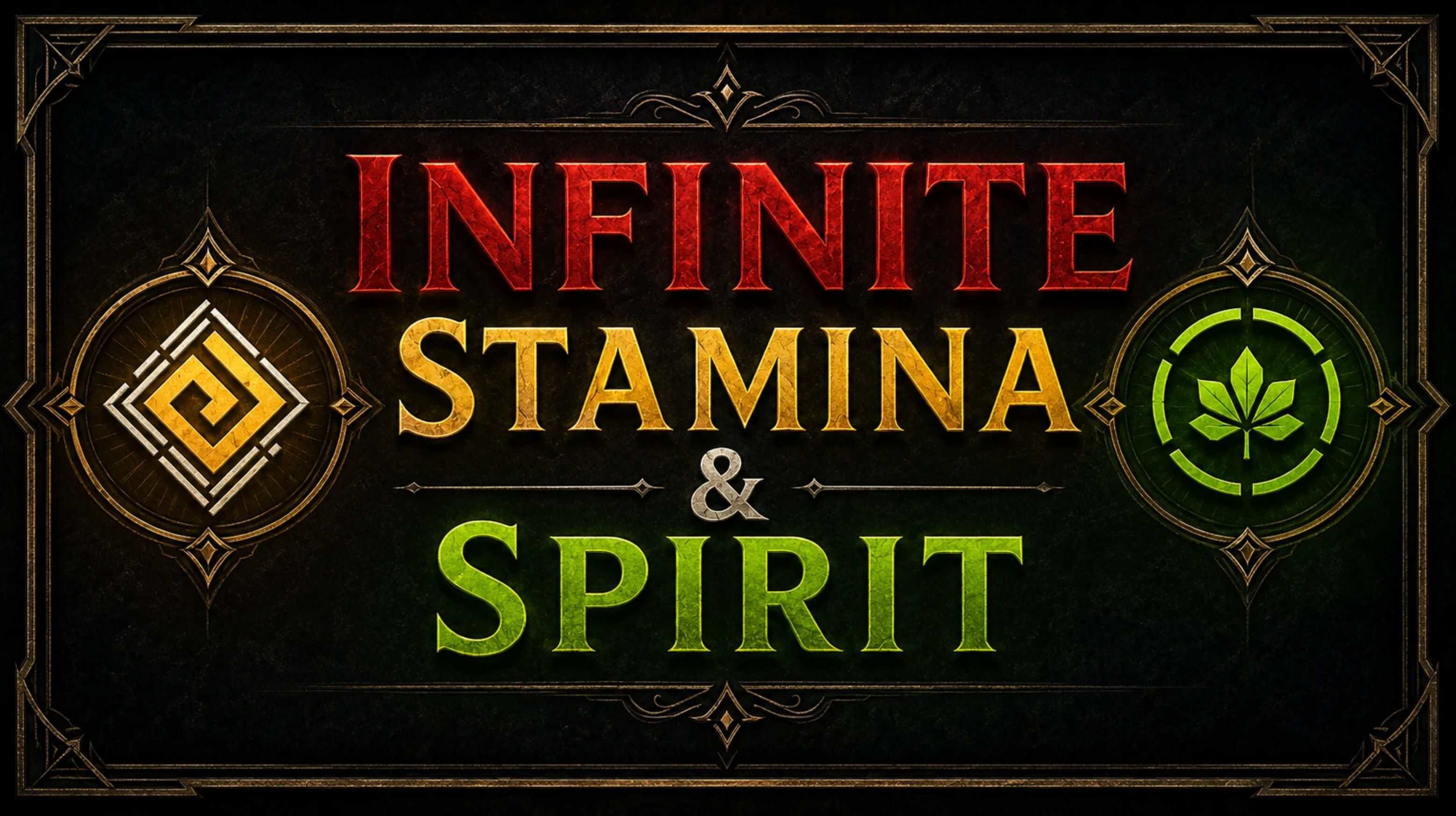 Infinite Stamina and Spirit v1.0