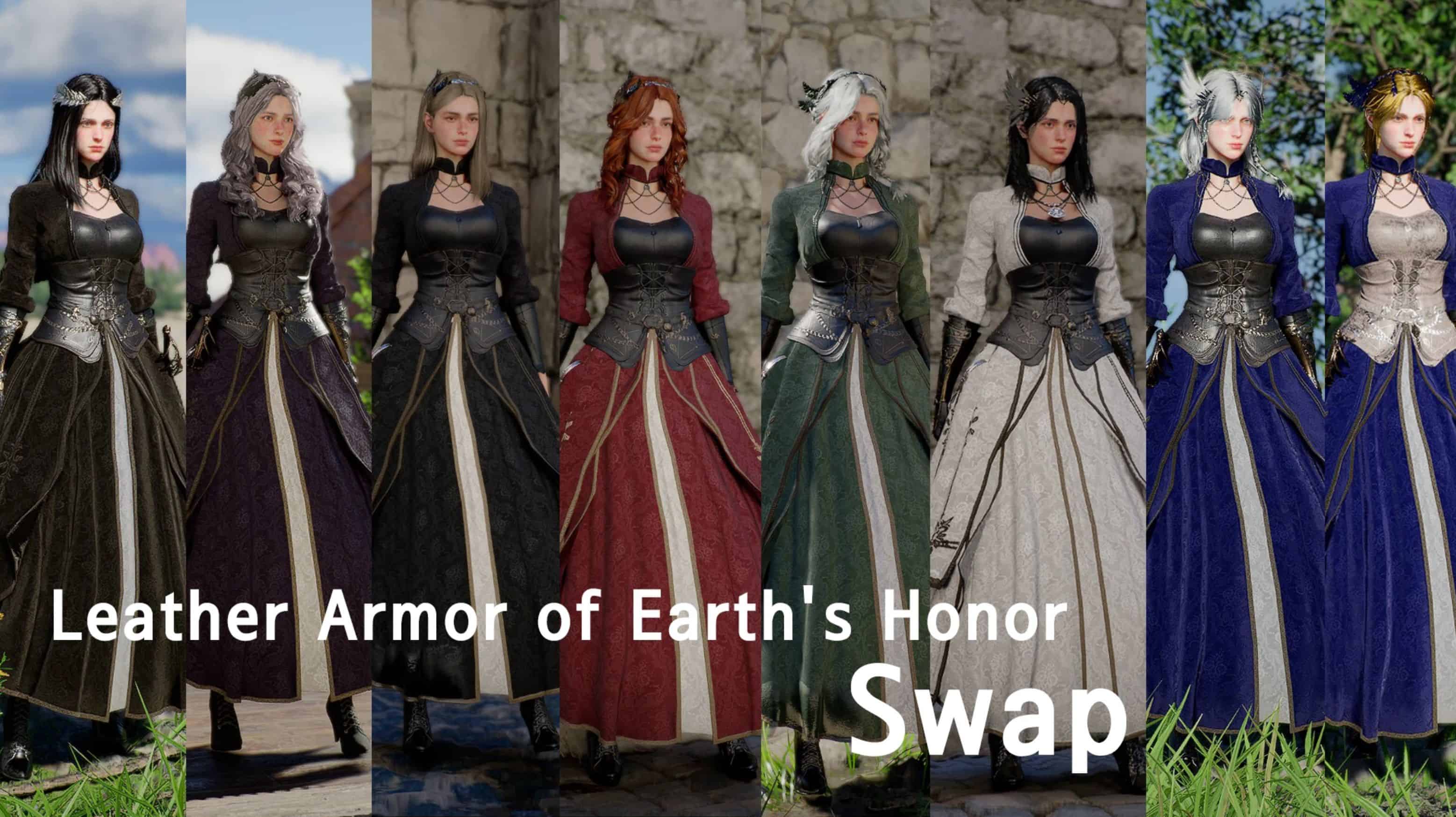 Leather Armor of Earth’s Honor Swap v1.0