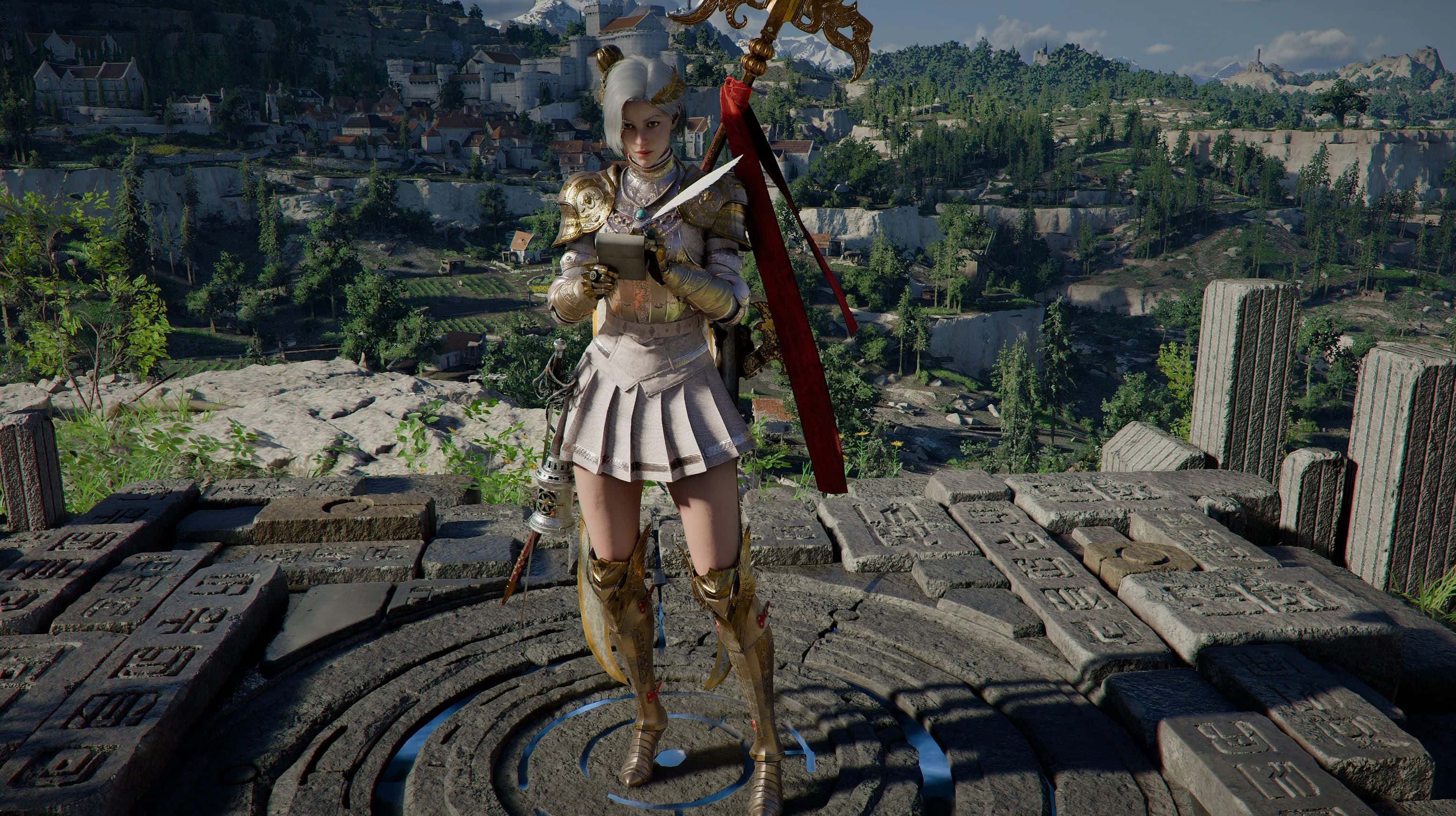Light of the Battlefield Skirt Options without decor (mesh only) v1.0