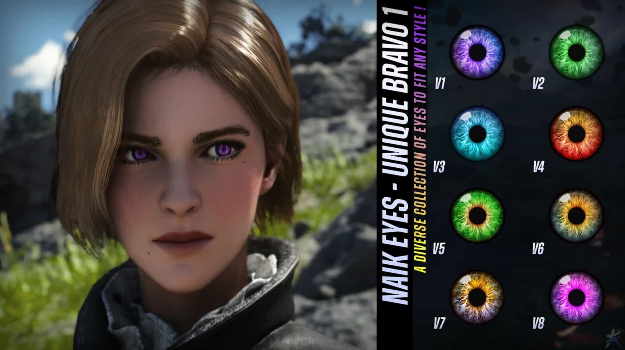 NaiK Eyes – Unique Eyes v1.0