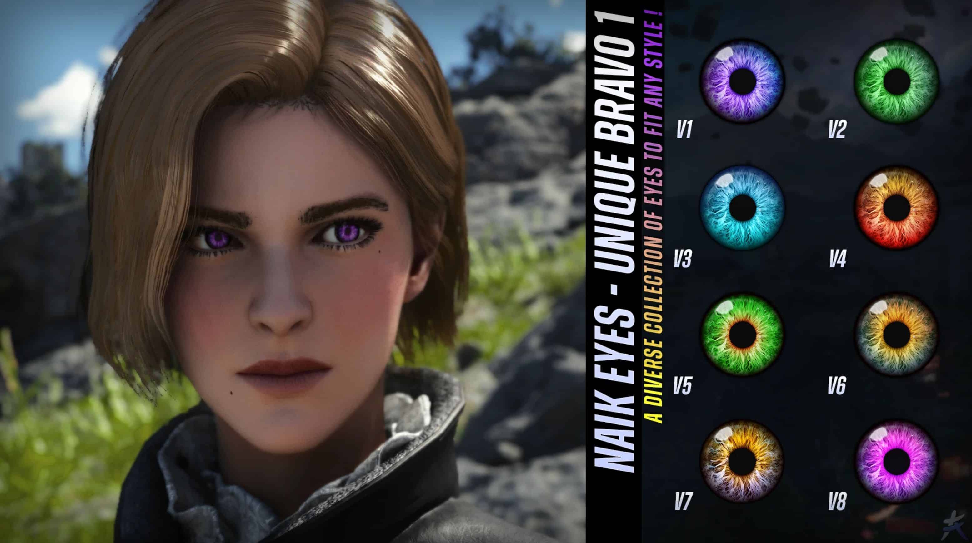 NaiK Eyes – Unique Eyes v1.0
