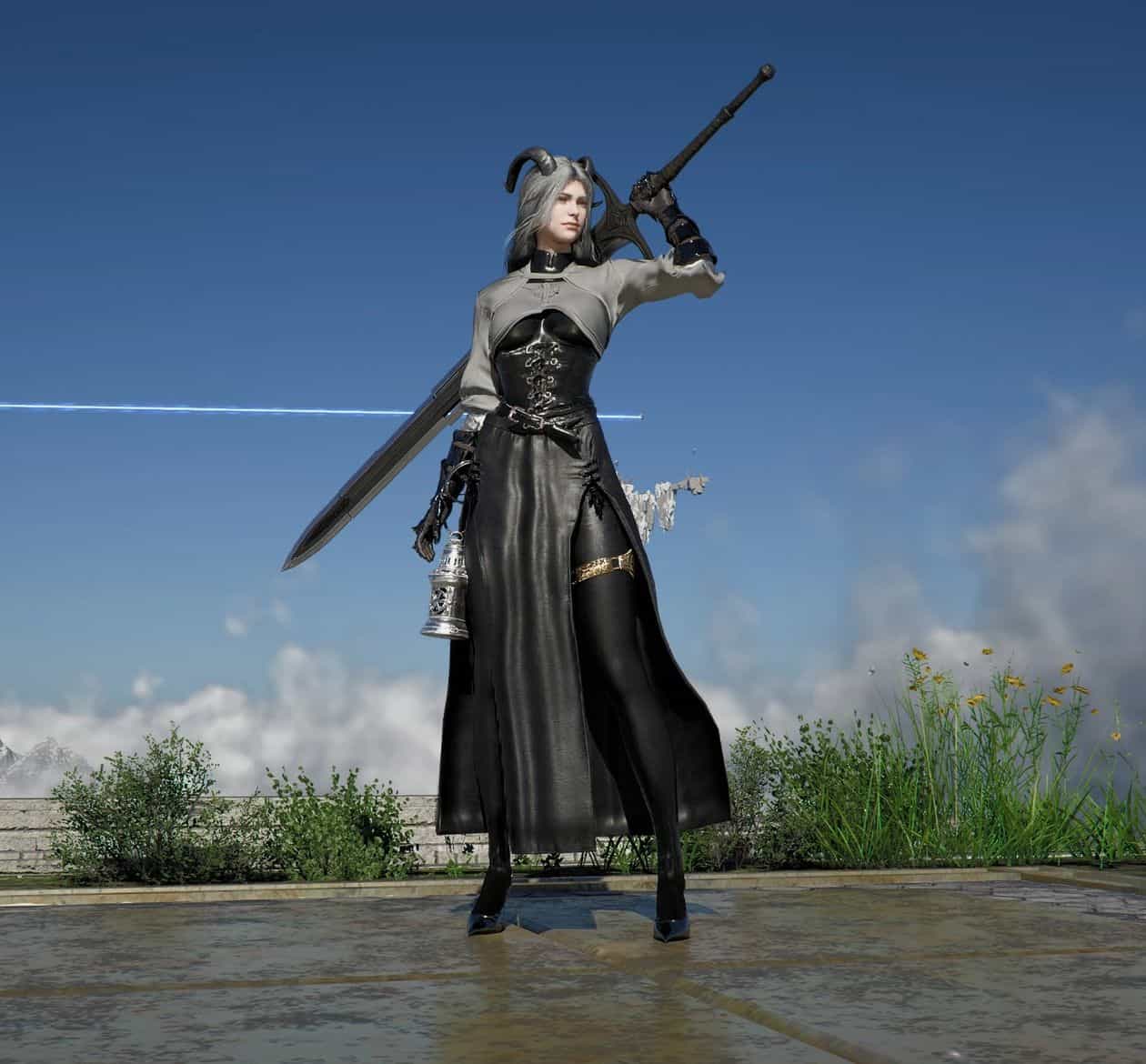 Dark Nun Outfit v1