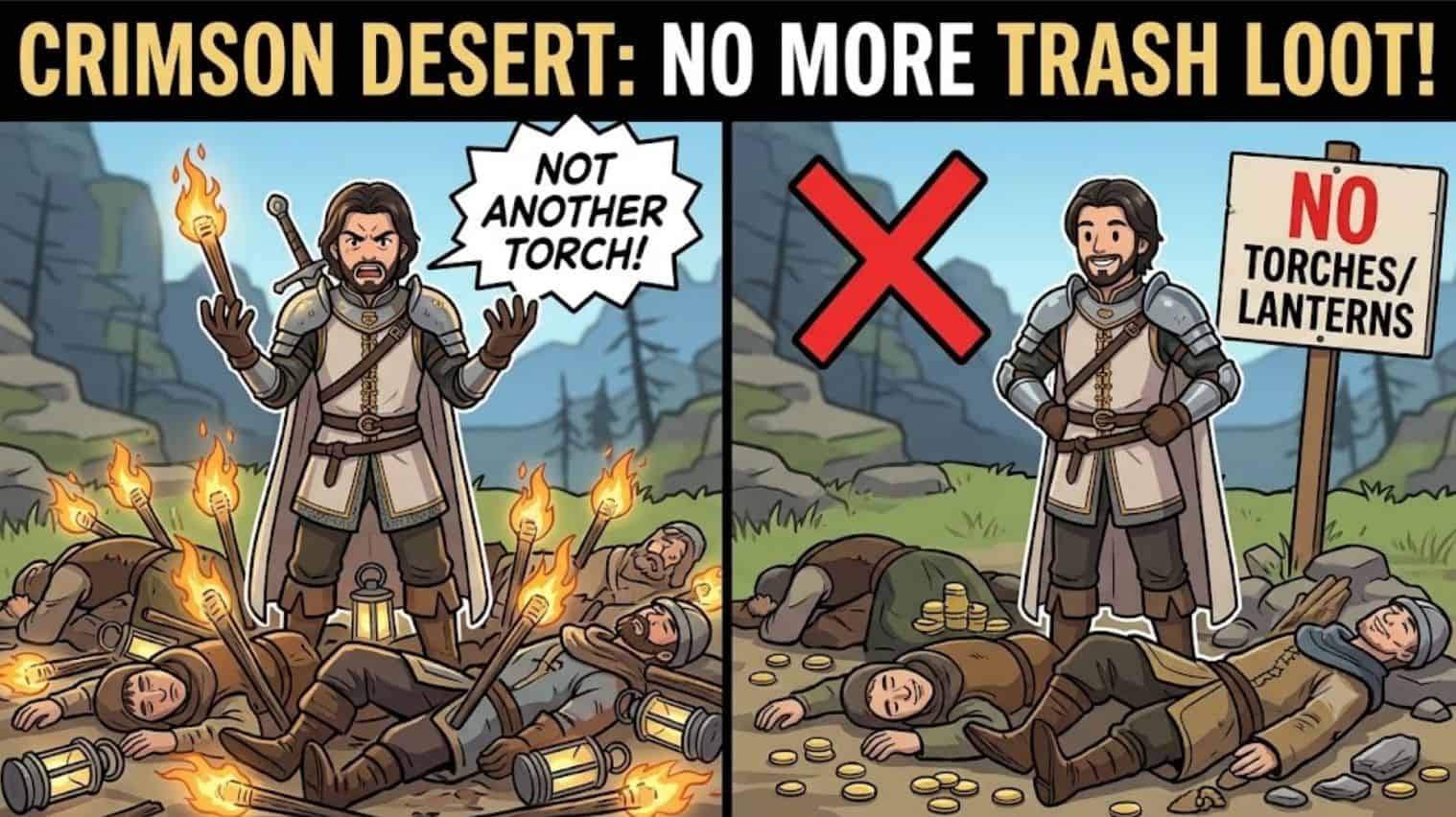 No more Torches Lanterns Masks and more v1.0