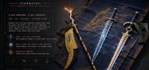 Stormsteel – An Elemental Enemy Weapon Overhaul v1.5